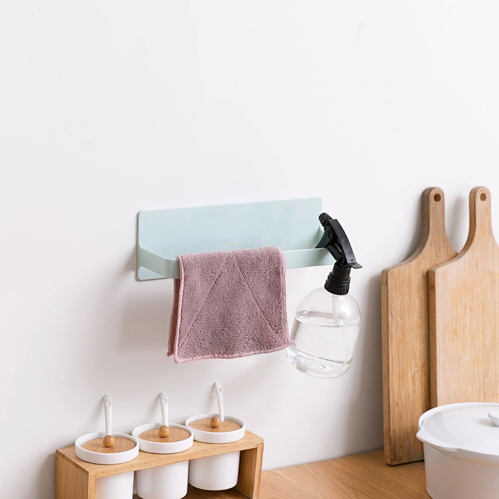 Wall Mounted Useful Popular Sanitary Tools Towel Rack Kitchen Cloths Rack Towel Bar Bathroom Towel Hanging
