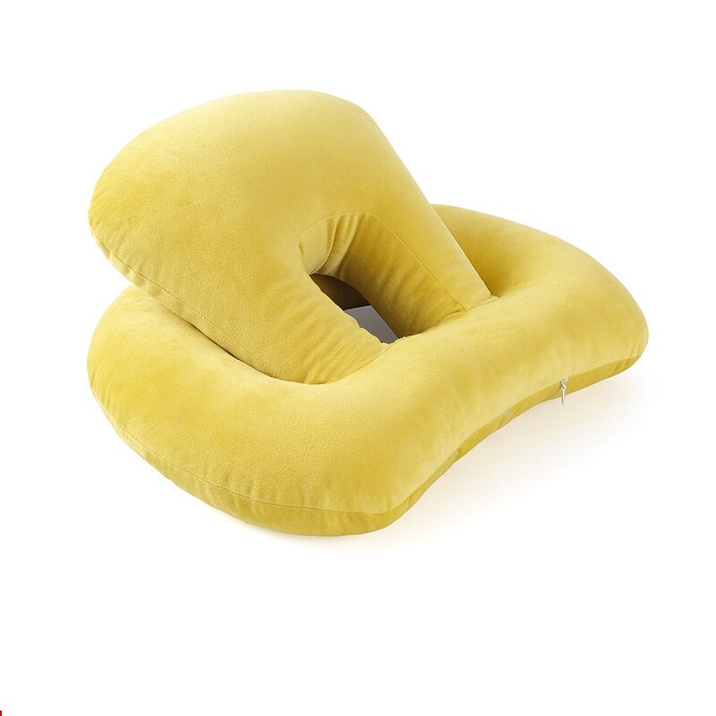 Kantoor holle siësta slaapkussen multifunctioneel kussen reis draagbaar innovatief lichaam rug opvouwbaar nek bescherm kussen: D