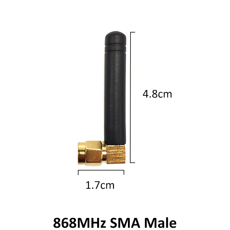 2 Stuks 868 Mhz 915 Mhz Antenne 2dbi Sma Male Connector Gsm 915 Mhz 868 Mhz Antena Antenne Waterdicht + 21 Cm RP-SMA/U. fl Pigtail Kabel