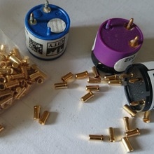 hope 4OXV O2-A2 PCB sockets for 1.5 mm CiTice CITY Alphasense etc 4 serie gas sensor dedicated gold pins 100PCS/LOT