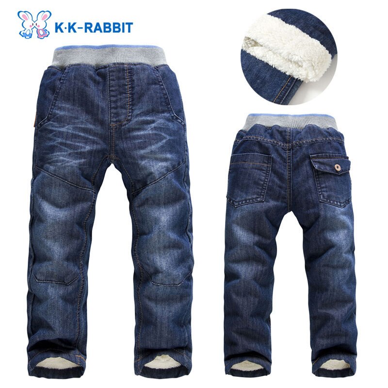Jeans per bambini spessi invernali di alta qualità per bambini pantaloni per bambini pantaloni per bambini per bambina: SL1483 / 7