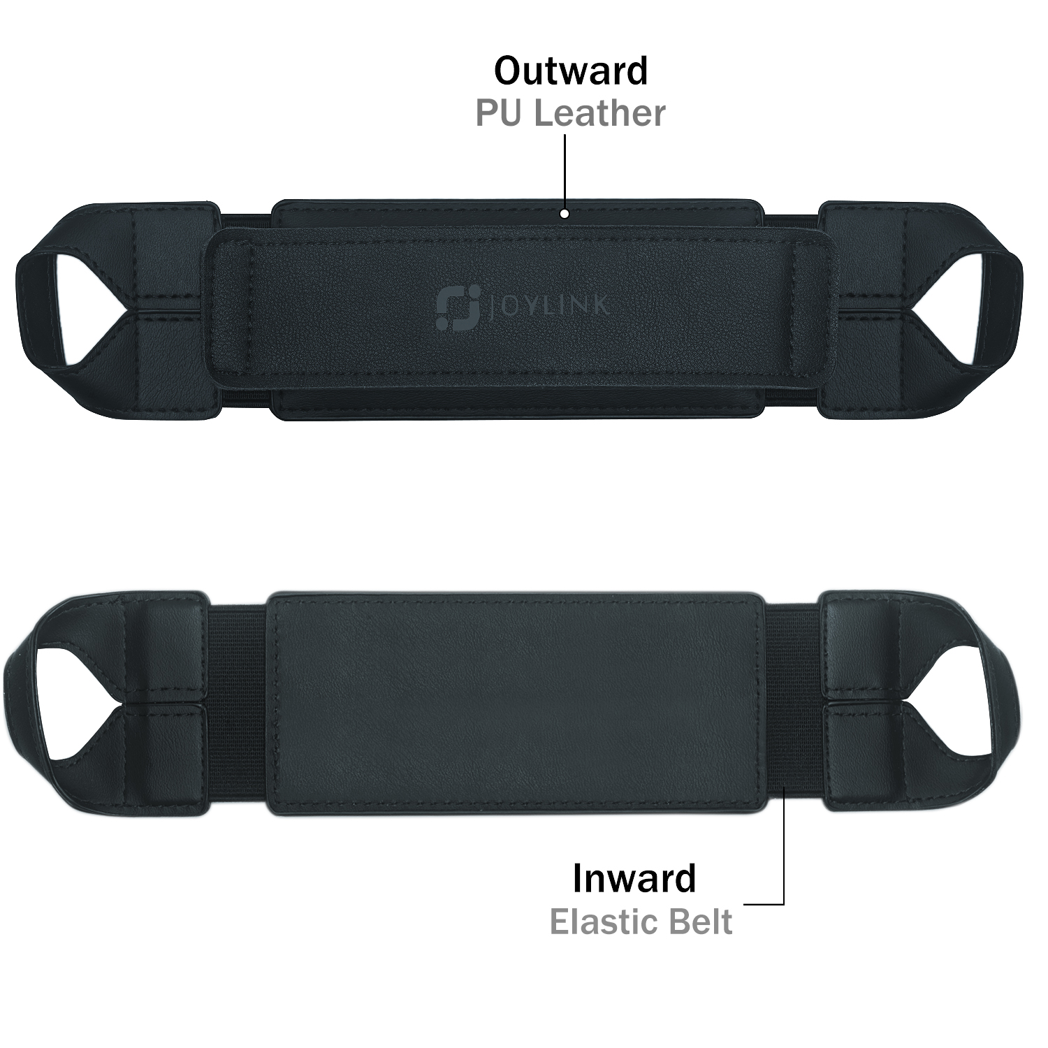 Tablet Stand Holder for iPad 9.7 10.5 inch Joylink 360 Degrees Swivel Generic Hand Strap Leather Handle Grip with Elastic Belt