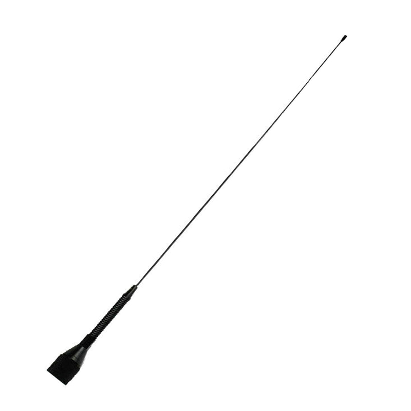 PL259 Radio Mobile haute fréquence 136-174MHZ voiture Auto 2.15dB Interphone antenne 50 Ohms universel Marine acier inoxydable 100W: Black