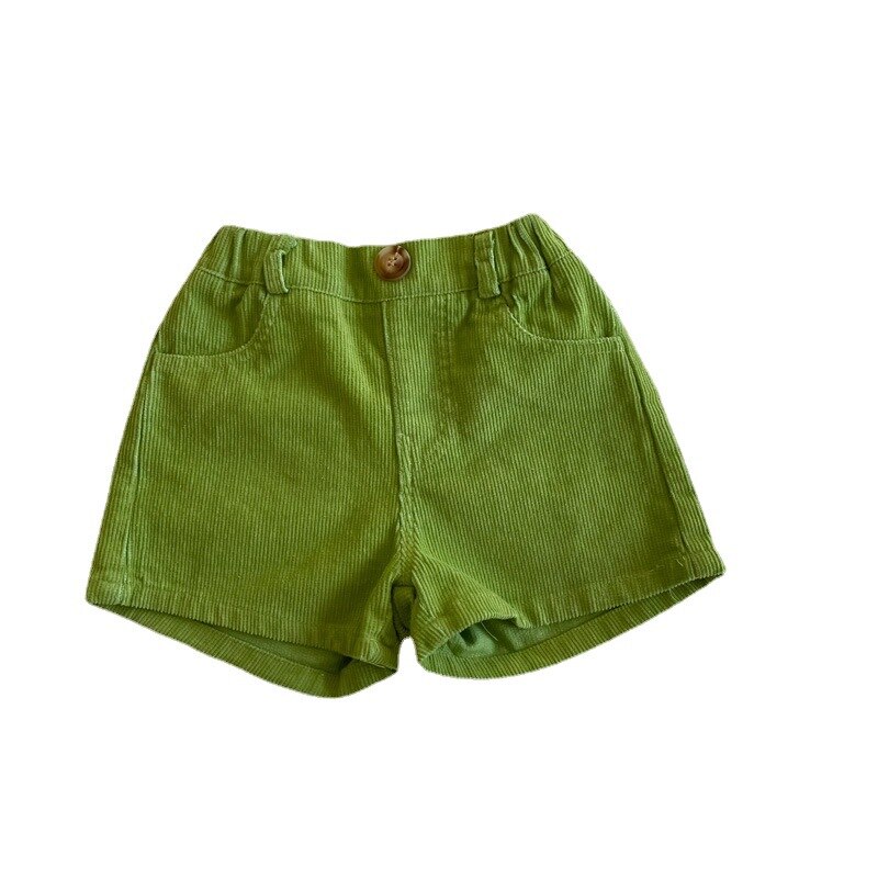 1-7 anni pantaloncini per bambini pantaloncini per bambini pantaloni corti pantaloncini da spiaggia per ragazzi in cotone estivo pantaloncini Casual per ragazze solide nuovi vestiti per bambini