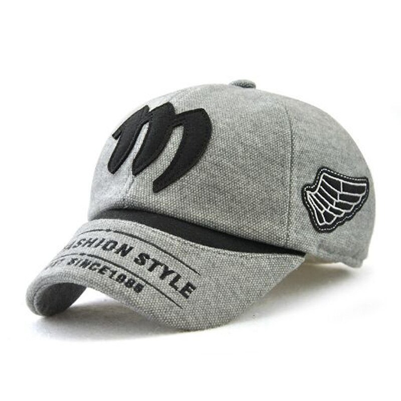 Xeongkvi koreansk høst vinter låve baseball caps merke broderi bokstaver m ørebeskyttelse bomull luer til gutt og jente