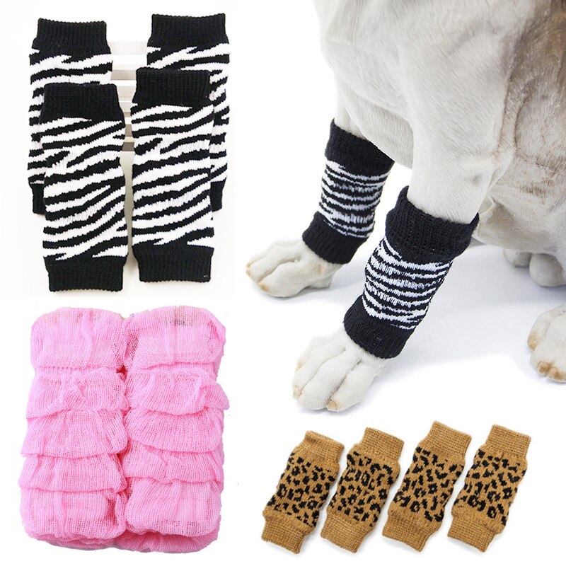 2Pairs,Pet Leg Leggings,Dog Joint Knee Pads,Cat Puppy Socks,Winter,warm leg protector,cotton,Dog Supplies,Protective,Breathable