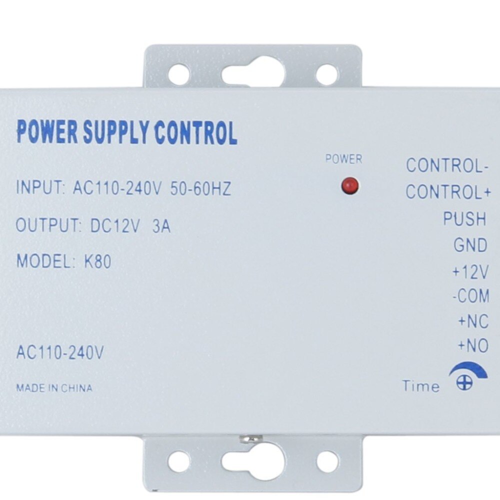 YobangSecurity AC 110-240 V DC 12 V 3A Voeding Voor Deur Toegangscontrole Wereldwijd Voltage