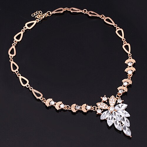 Kvinders bryllup armbånd halskæde dubai guld smykker sæt klar krystal erklæring ring øreringe valentinsdag