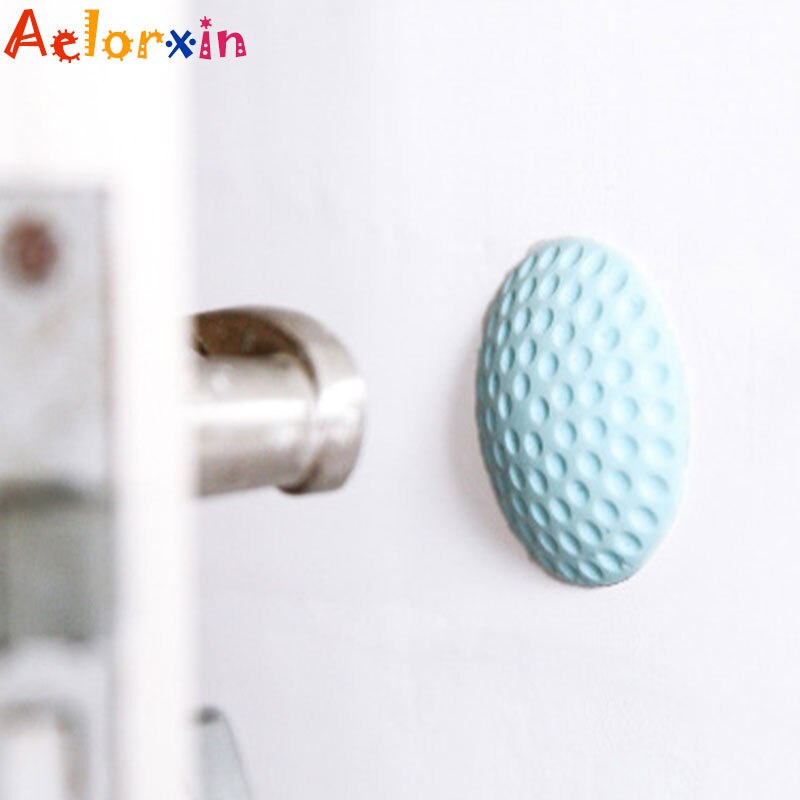 4Pcs/Lot Protection Baby Safety Shock Absorbers Security Card Door Stoppers Wall Protectors Door Handle Door Lock For Children