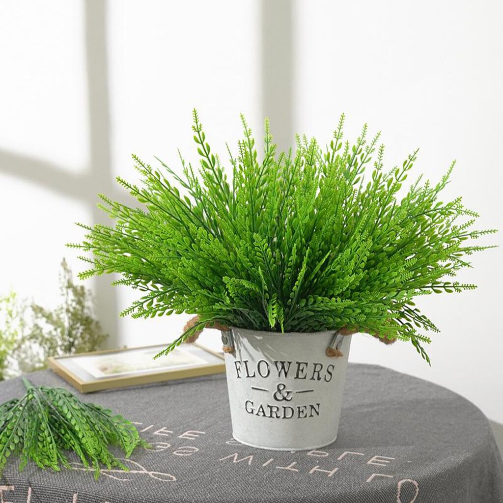 Artificial Shrubs Decorative Artificial Plant Simulation Plant Plastic Plants Wall Home Accessories