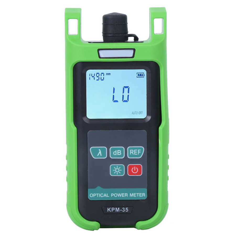 KPM-35 High Accuracy Optical Power Meter Measuring Instrument with 6 Wavelength -70dBm - +10dBm Electrical Measuring Tool