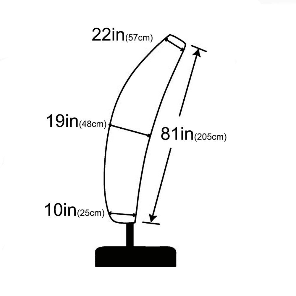 Waterdichte Beschermende Bescherming Oxford Doek Zonnescherm Accessoires Stofdicht Zonnescherm Paraplu Cover Sterke Multi Specificatie