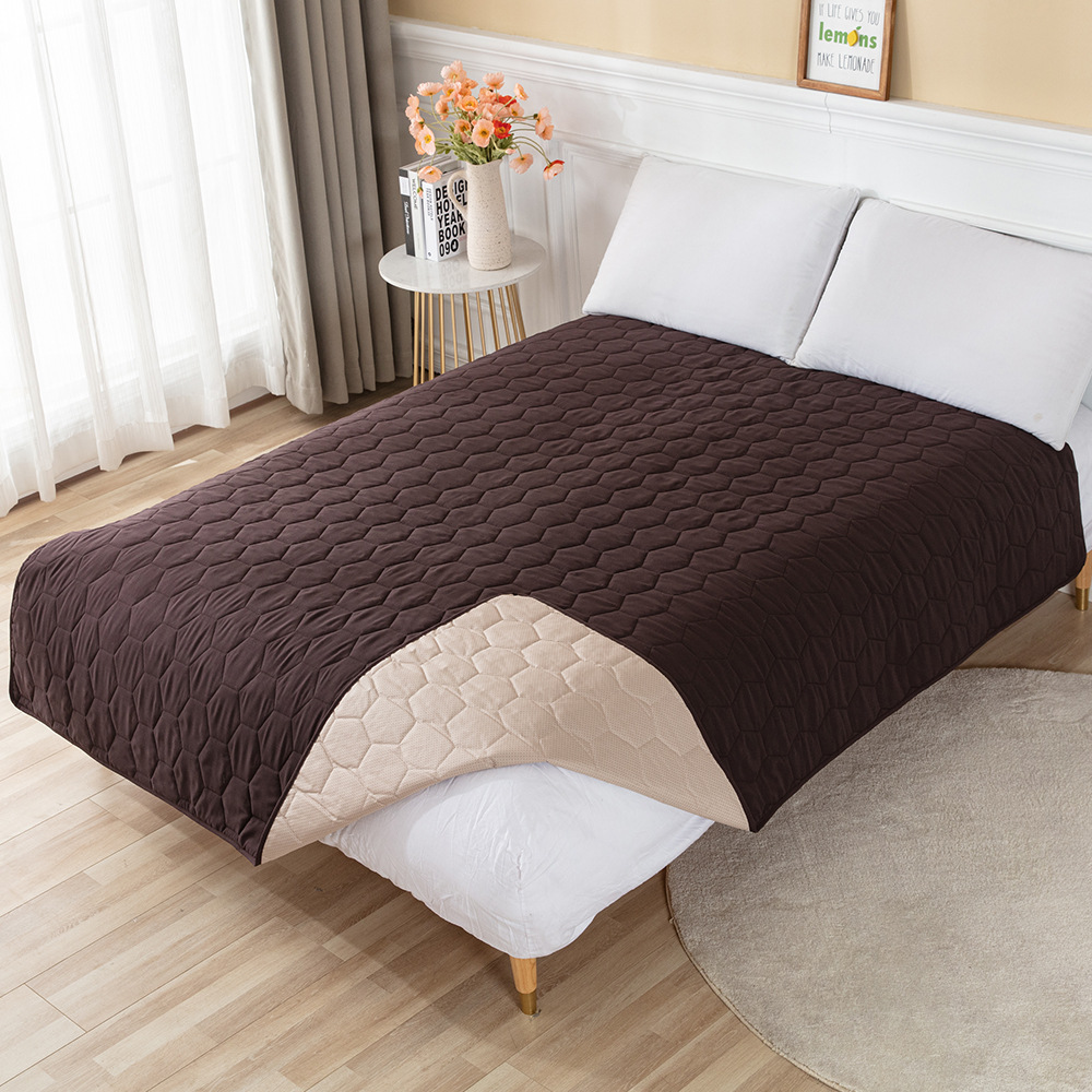 Waterdichte En Ondoordringbare Pet Cover Kat En Hond Matras Wasbaar Bank Aankleedkussen Woonkamer Decoratie: Coffee / 52x82inch