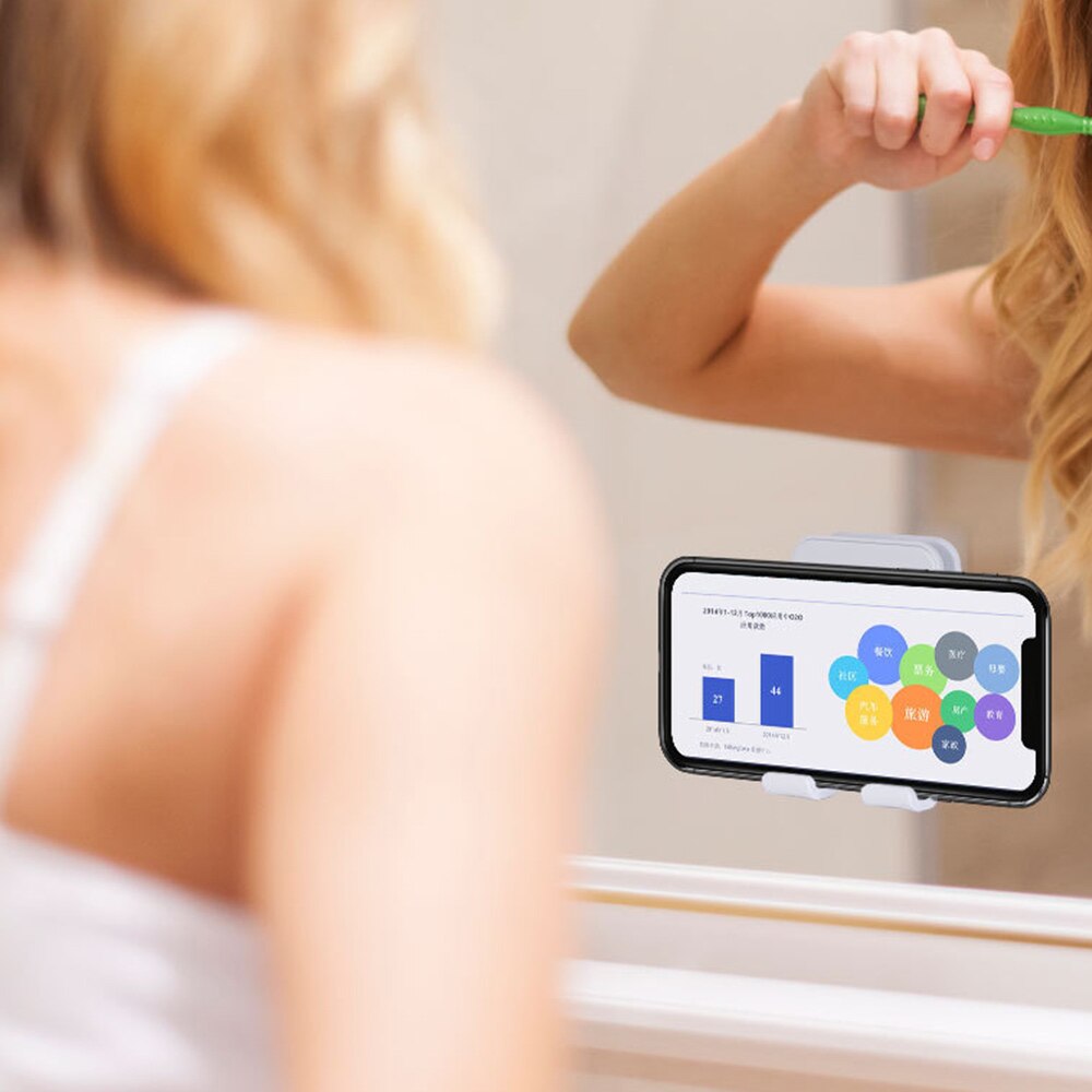 Universele Smartphone Muur Houder Opladen Doos Beugel Standhouder Plank Mount Ondersteuning Voor Mobiele Telefoon Tablet 87 Bestellingen