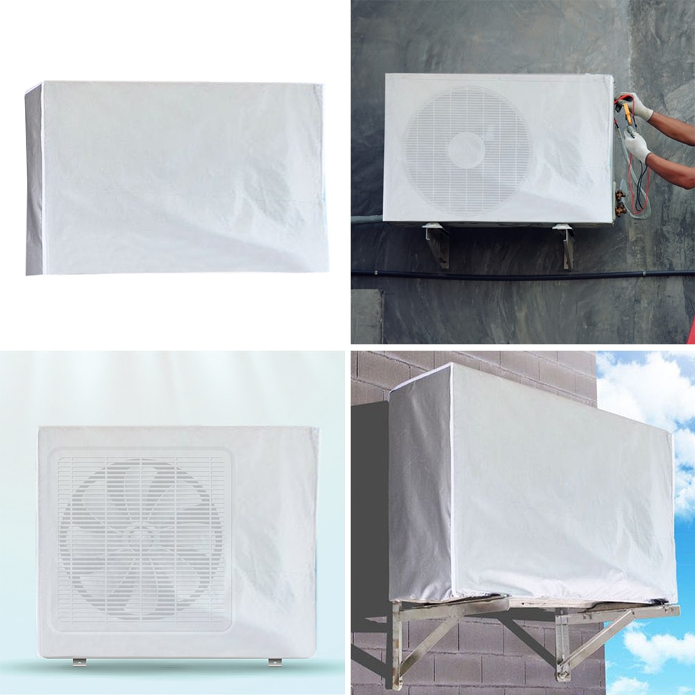 Airconditioner Cover Anti-stof Airconditioner Cover Anti-Sneeuw Waterdicht Zonneplek Cover Voor Outdoor Protectors 1.5/2/3P Xl