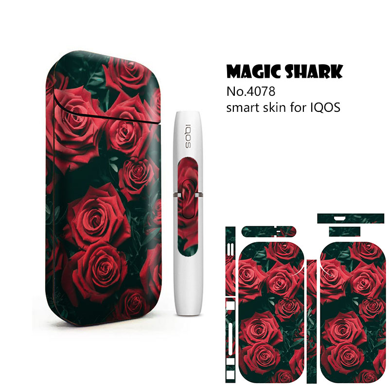 Magic Shark Anime Blood For IQOS 2.4 Plus Skin Cover Case Sticker IQOS 2.4p Sticker For IQOS Sticker: 4078