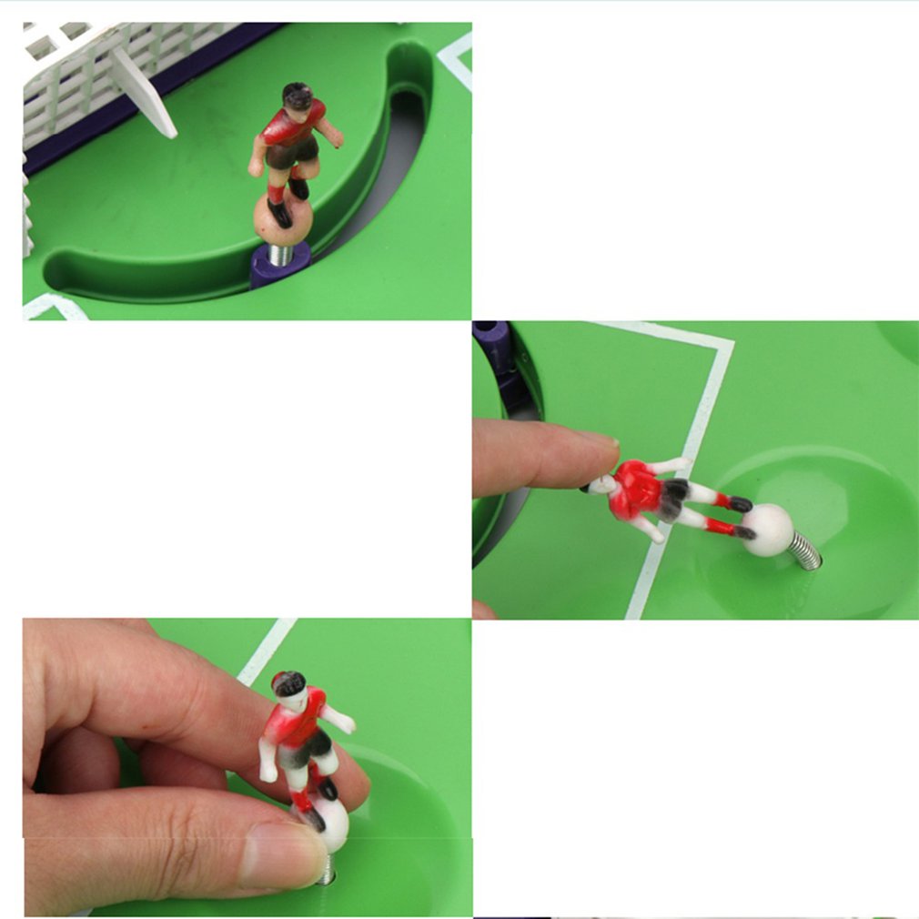 Mini Table de Football pour enfants, jouet de sport, jeu de Football de bureau, modèle de terrain de Football pour enfants, jeu de société, de noël