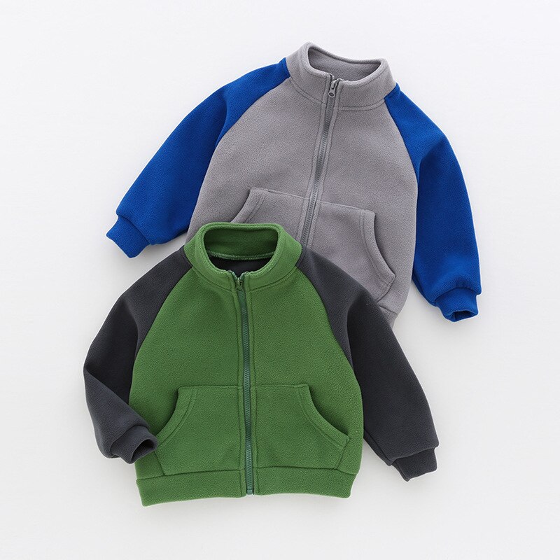Bbd Peuter Jas Jongens Meisjes Polar Fleece Gewatteerde Herfst Winter Outdoor Jacket Best Selling Delicate Kids 2-8 Jaar kleding