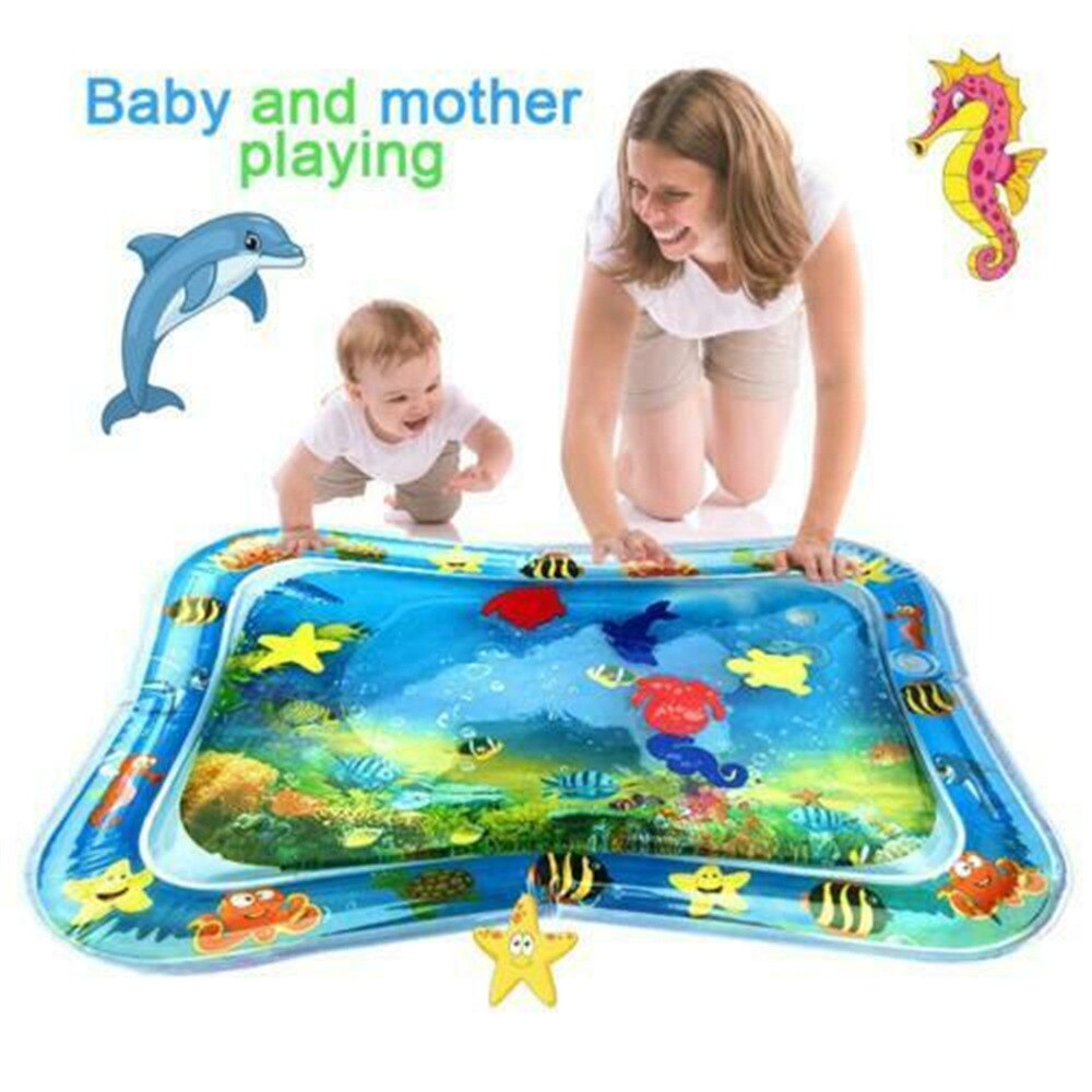 1Stck Baby aufblasbare wasser spielen matt 66x50cm Karikatur ozean Baby Pad ungiftig PVC FrüHenne bildung Spielzeug eltern-Art-interaktion