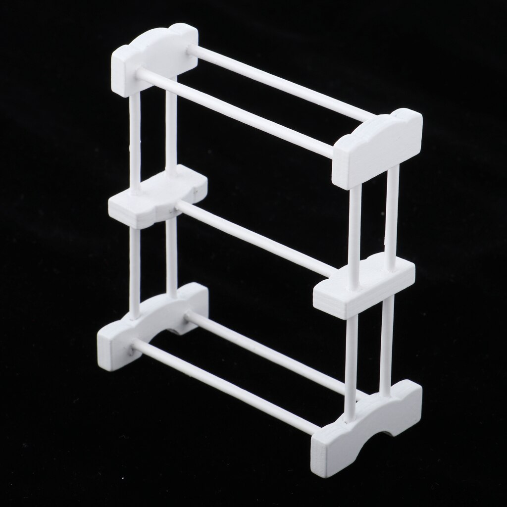 1:12 miniatura Accessori Da Bagno Simulazione Asciugamano cremagliera, Casa Delle Bambole Accessori per il Bagno