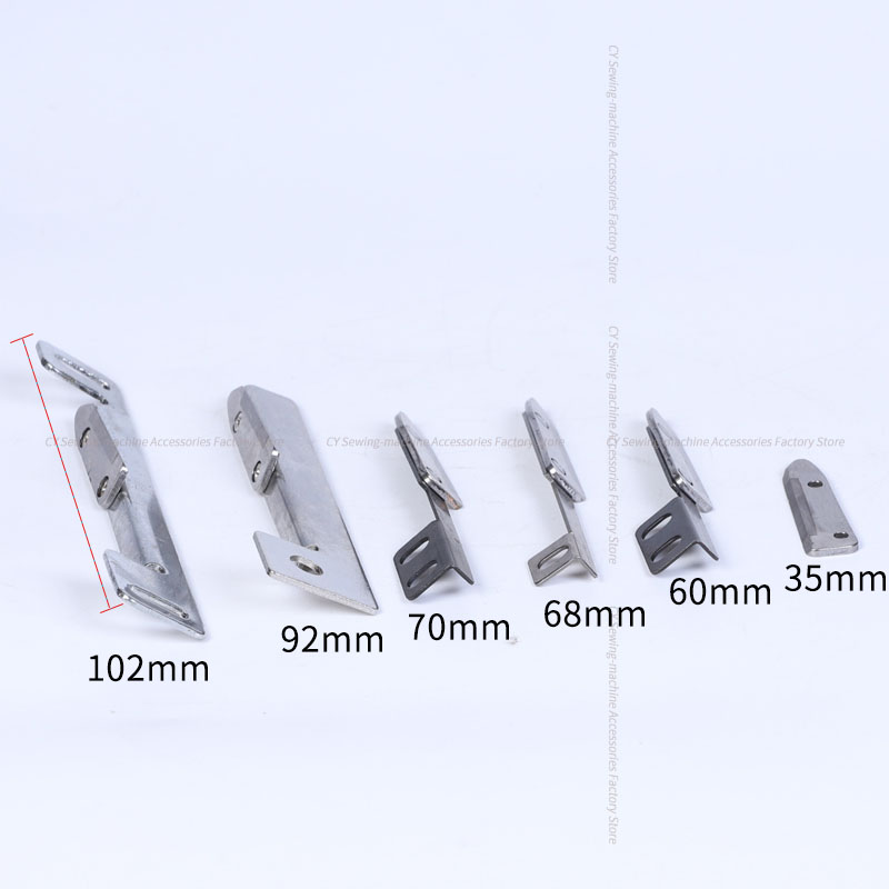 Skjæremaskin bladbrytemaskin bunnkniv ett hull original legeringsstål wolframstål nedre kniver 60mm sying