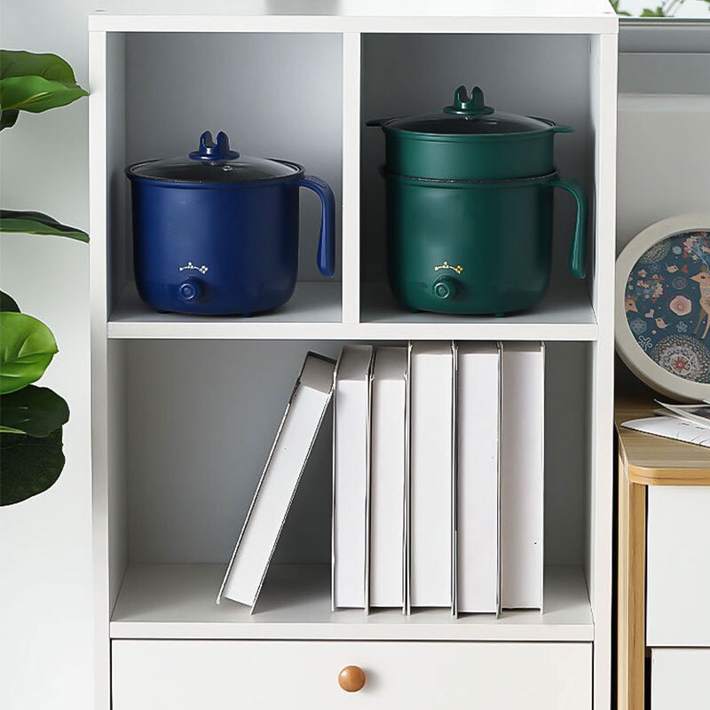 220V Mini Multifunction Electric Cooking Machine Household Single/Double Layer Pot Multi Electric Rice Cooker Non-stick Pan