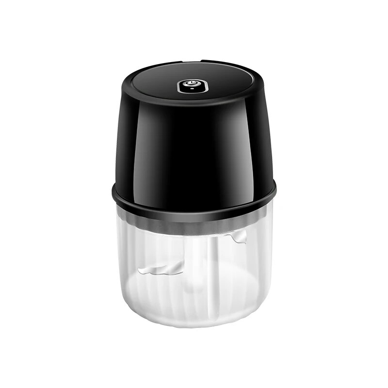 Elektrische Knoflookpers Thuis Complementaire Voedselmachine Draadloze Mini Crusher Grensoverschrijdend: Black