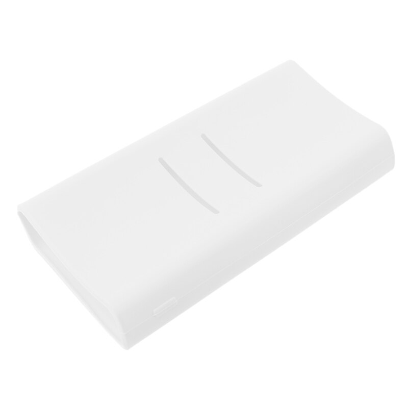 1pc antypoślizgowa ochrona silikonowa skrzynki pokrywa dla xiaomi mi 2C 20000mAh Powerbank R91A