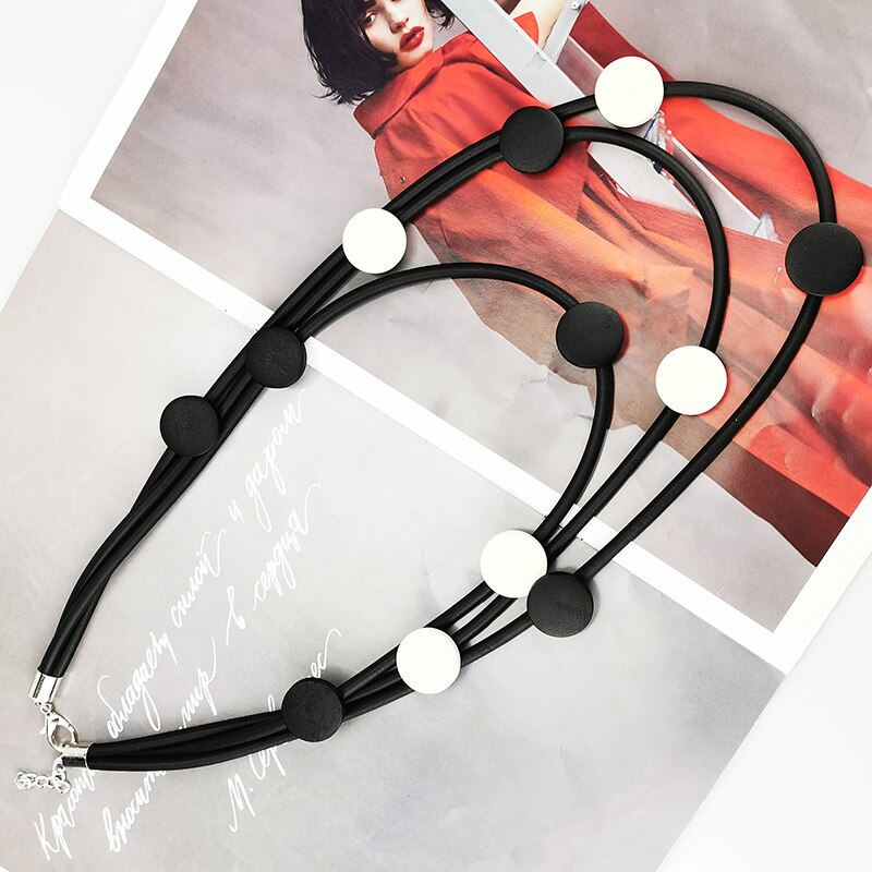 Ukebay Hout Sieraden Mode Hand Gemaakt Trui Kettingen Voor Vrouwen Choker Kettingen Bruiloft Sieraden Ketting Goth Hangers