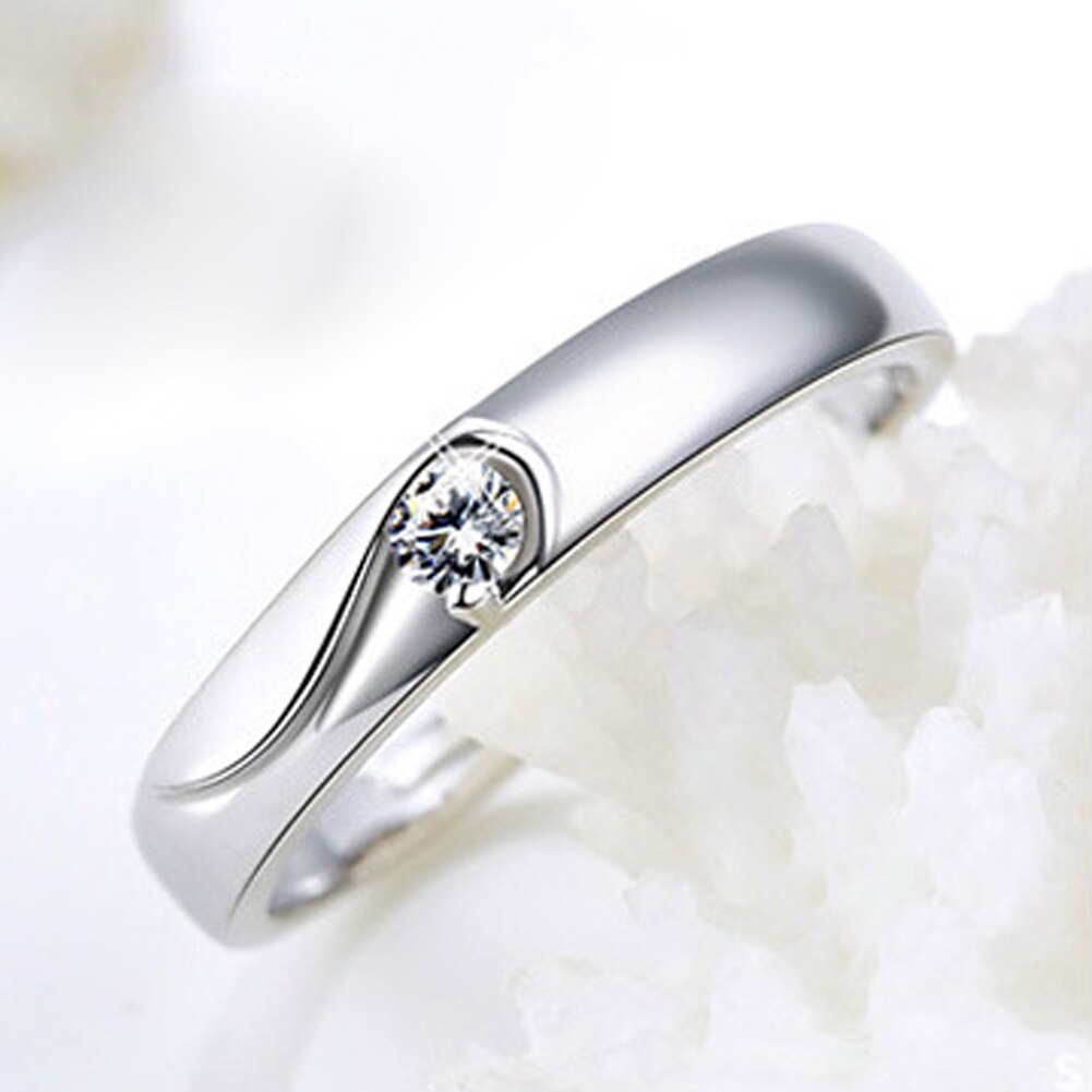 1pc ! zilveren opening holle paar ringen voor mannen/vrouwen om de retro ring engelenvleugel sieraden te leven