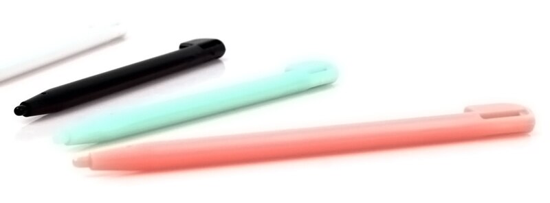 10 stk farve touch stylus pen til nintendo nds ds lite dsl ndsl plastic spil video stylus pen spil tilbehør tilfældig farve