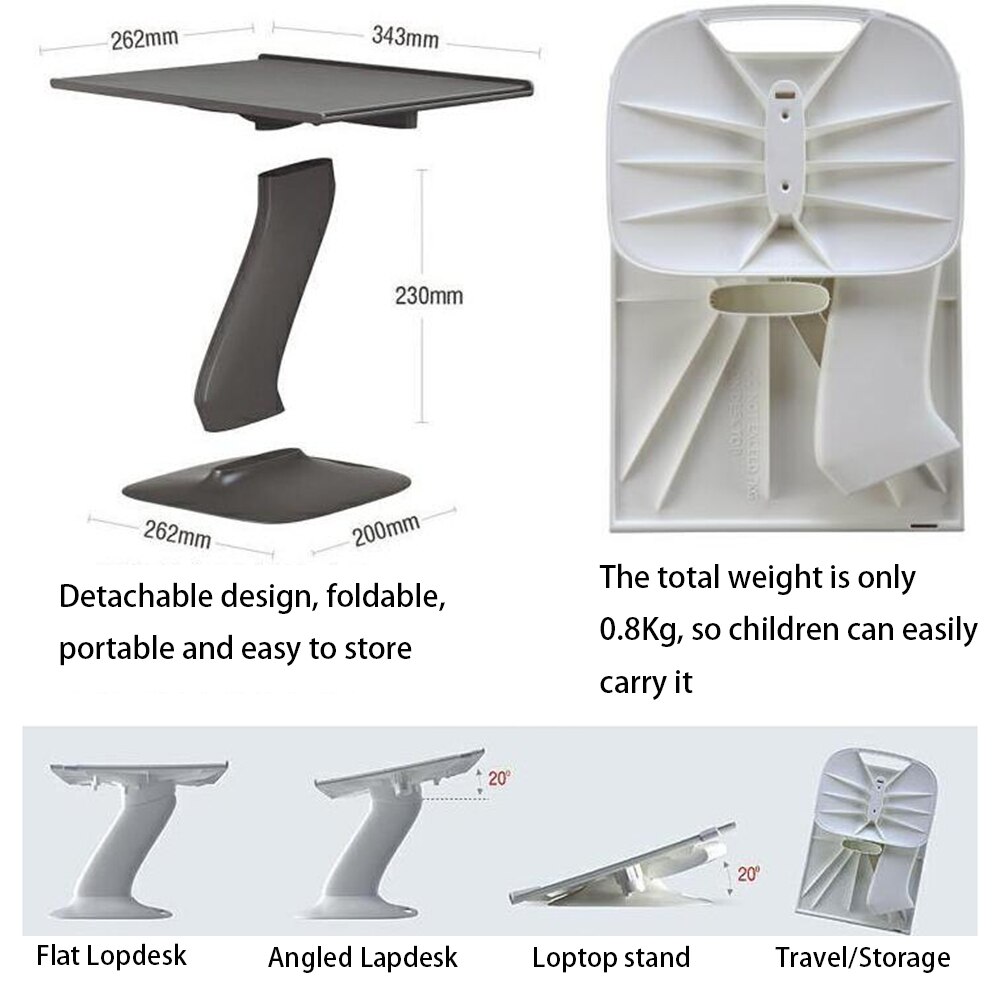 Adjustable Folding Laptop Desk Foldable Notebook Desk for Bed Portable Sofa Laptop Table Living Room Table Mobile Laptop Table