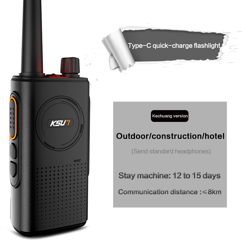 KSUN X-30XKB Mini walkie-talkie ricetrasmettitore Fm professionale Uhf Radio bidirezionale portatile Radio Radio talkie-walkie Wireless