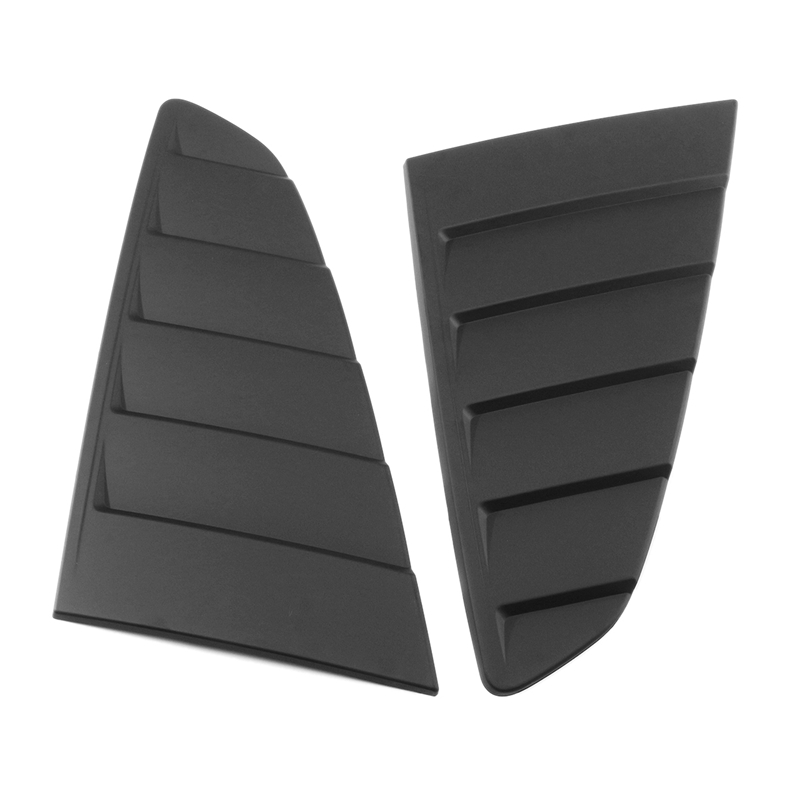 Car Window Quarter Louver Car Side Vent Scoop Cover for Ford Mustang Gt C Style