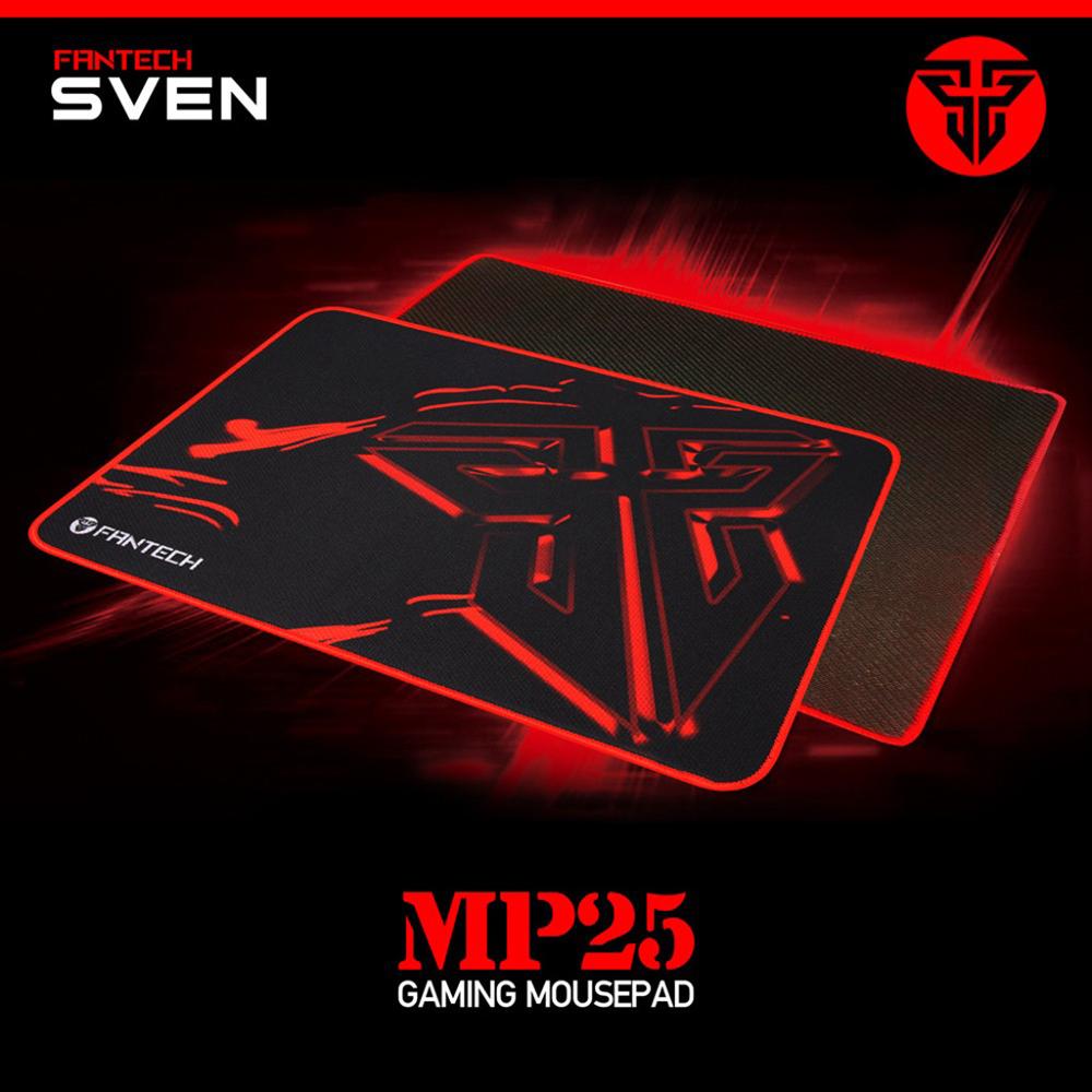 Fantech MP25 PRO GAMING Mouse Mat Pad for Gamer Anti-slip Cloth Gaming mice mat Non-skid base 250X210X2 MM mouse pad black