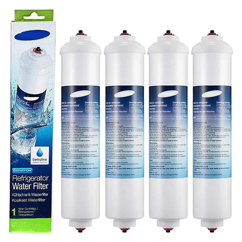 Compatível com filtro de água em linha para geladeira DA29-10105J para AquaPure Plus HAFEX EXP: Verde
