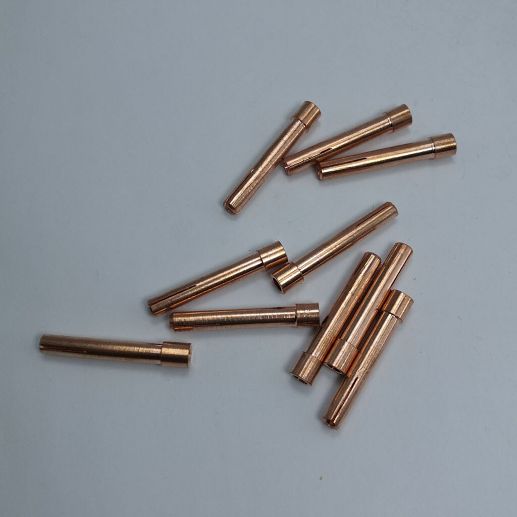 10 Onderdelen Klembus Tig Lassen Tang 2.4 Mm Diameter Spantangen Geschikt Voor