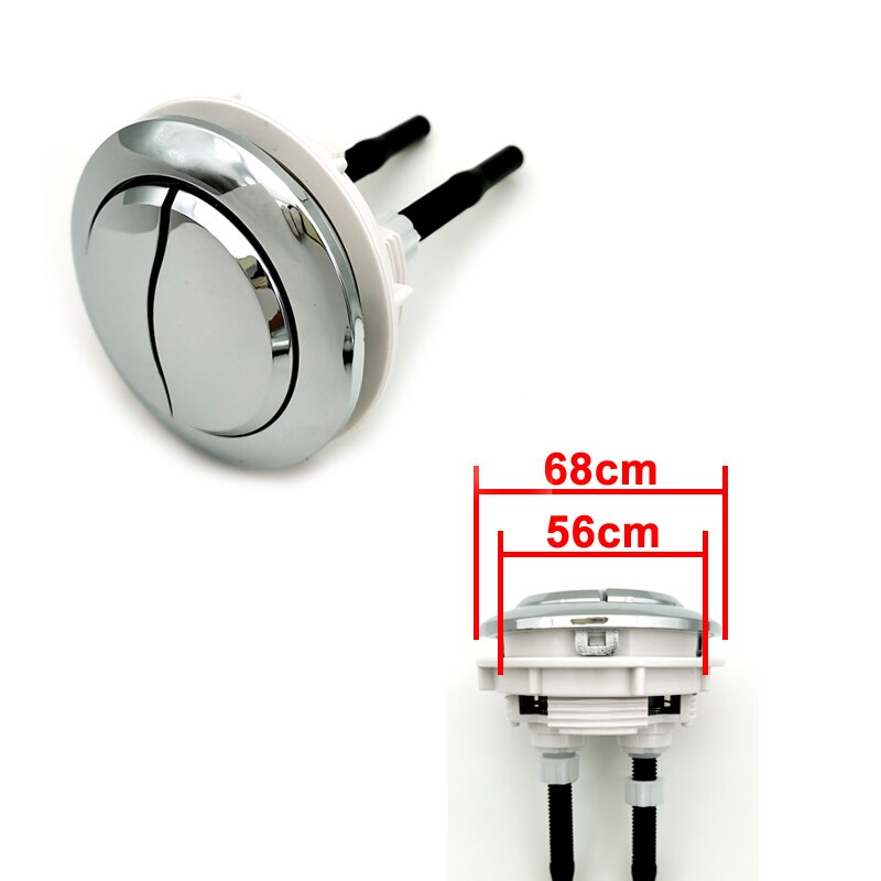 Toilet Push dual flush Buttons Bathroom Accessories 50PCS: 58b