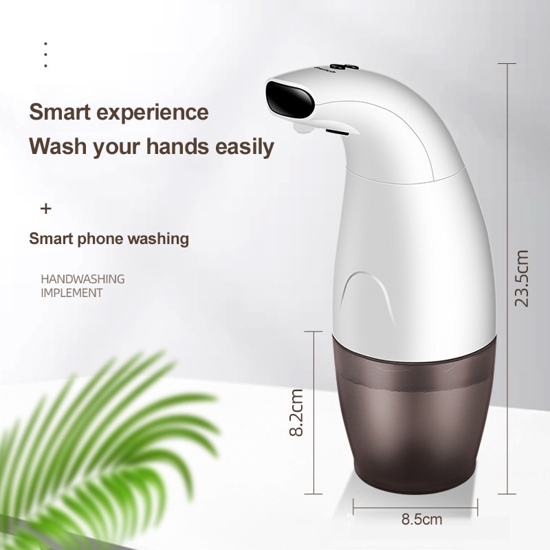 330Ml Druk-Gratis Automatische Ir Sensor Zeepdispenser Hand Wasmachine Touchless Handwasmachine Vloeibare Zeepdispenser