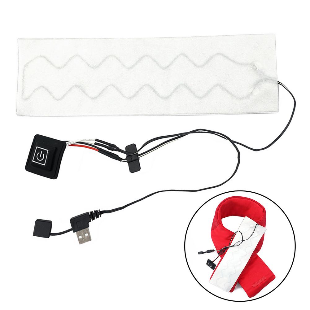 Winter Electric Heating Pad USB charging Heated Neck Wrap Waist Abdomen Cushion Warmer Heater with 3 Temperature Settings: Default Title