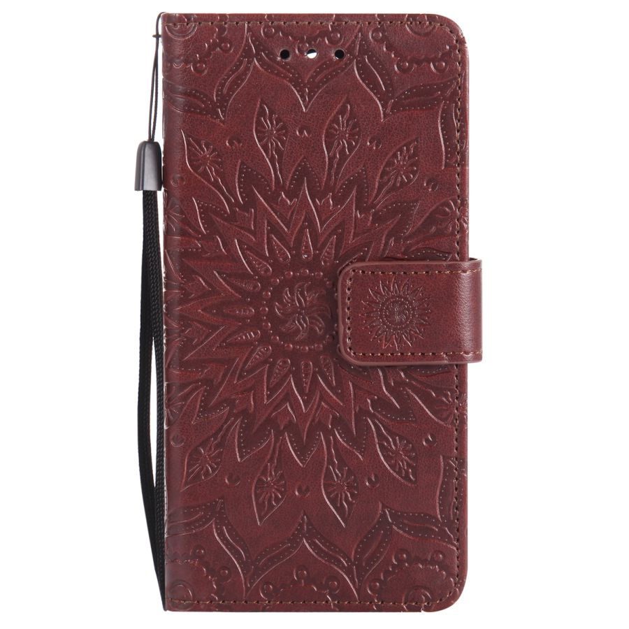 Leer Voor Samsung Galaxy J7 J 7 J730 730 J730F/Ds J730FM/Ds SM-J730FM/Ds Telefoon case Coque Cover Flip Fundas Telefoon Tassen: Brown