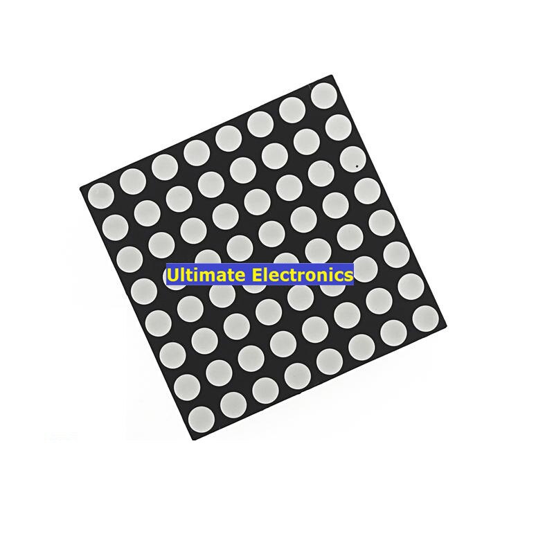 Matriz de puntos LED, 8x8, 1088AS, 3mm, ánodo común de cátodo, rojo brillante, 1088BS/HSN-1088UR, 32x32mm, 10 Uds.