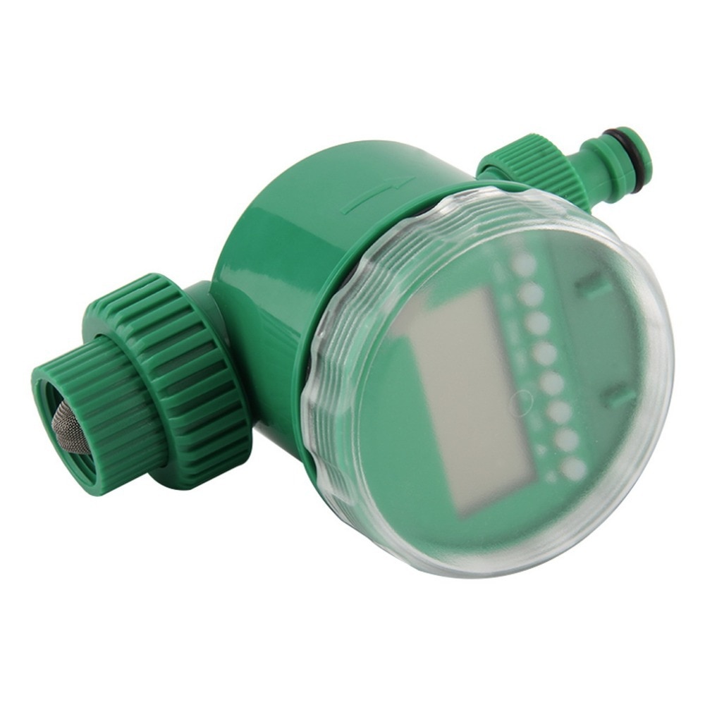 LCD Display Automatic Intelligent Electronic Water Timer Rubber gasket Solenoid Valve Irrigation Sprinkler Controller