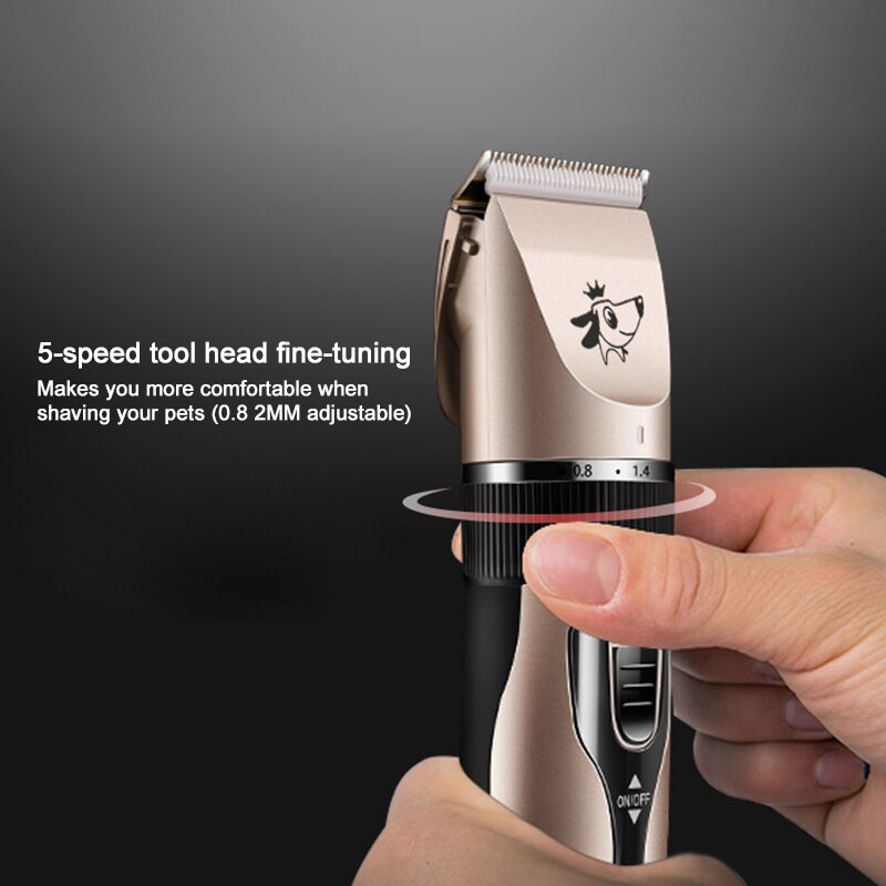 Grooming Kit Rechargeable Pet Grooming Set Dog Cat Hair Trimmer Nail Clippers Kit Accessories Pets Hair Shaver Set Groomer Tool