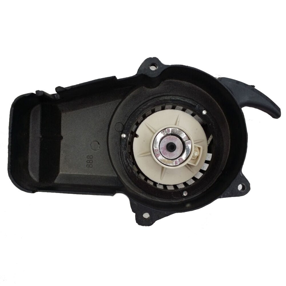 Aluminium dragstart för 47cc 49cc 50cc 2 takts fickcykel mini smuts atv quad svart ersättningstillbehör