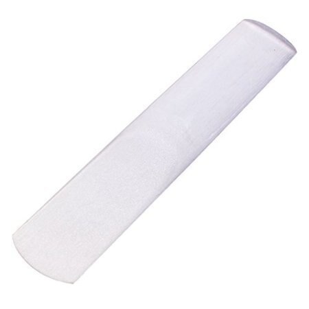1 pieza de resina transparente y lengüetas planas de saxofón Alto resistencia duradera 2,5