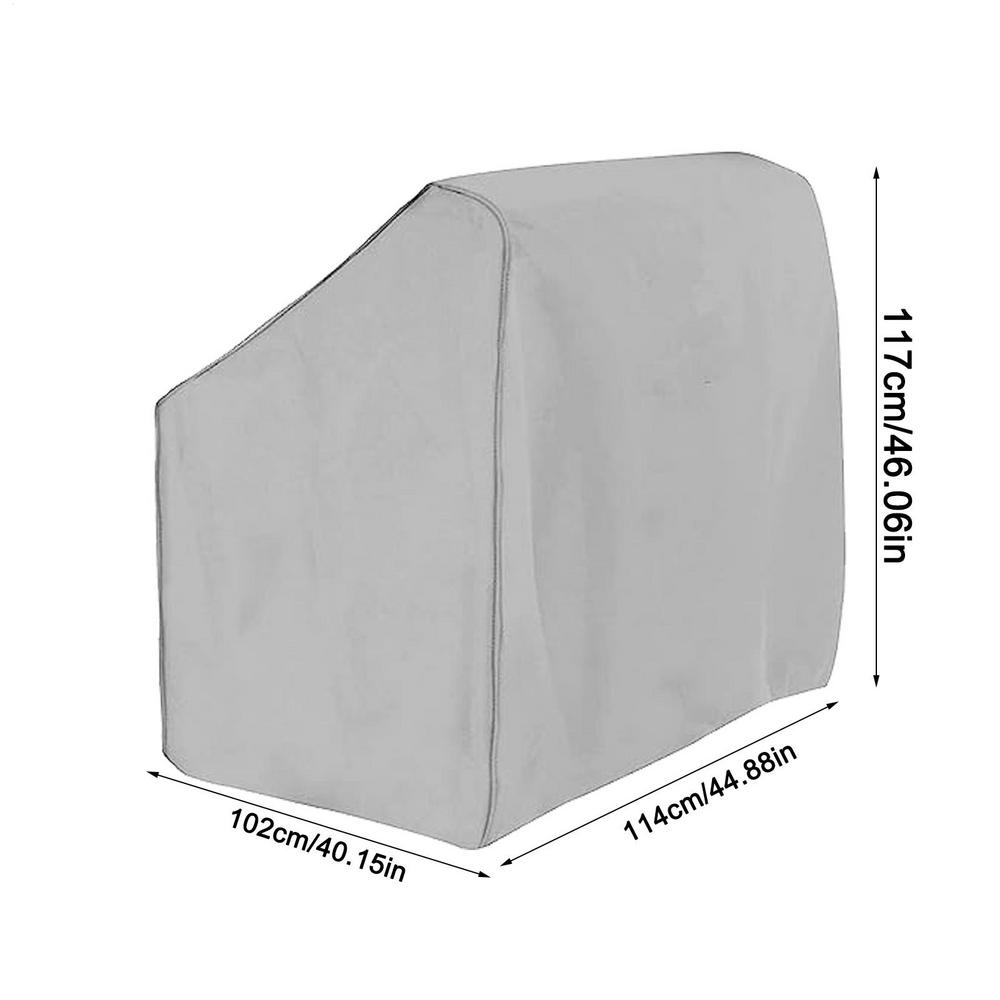 Boat Console Cover Marine Grade Waterproof Potable Canvas Console Protector Boat Accessories For Boats Console Center: Silver