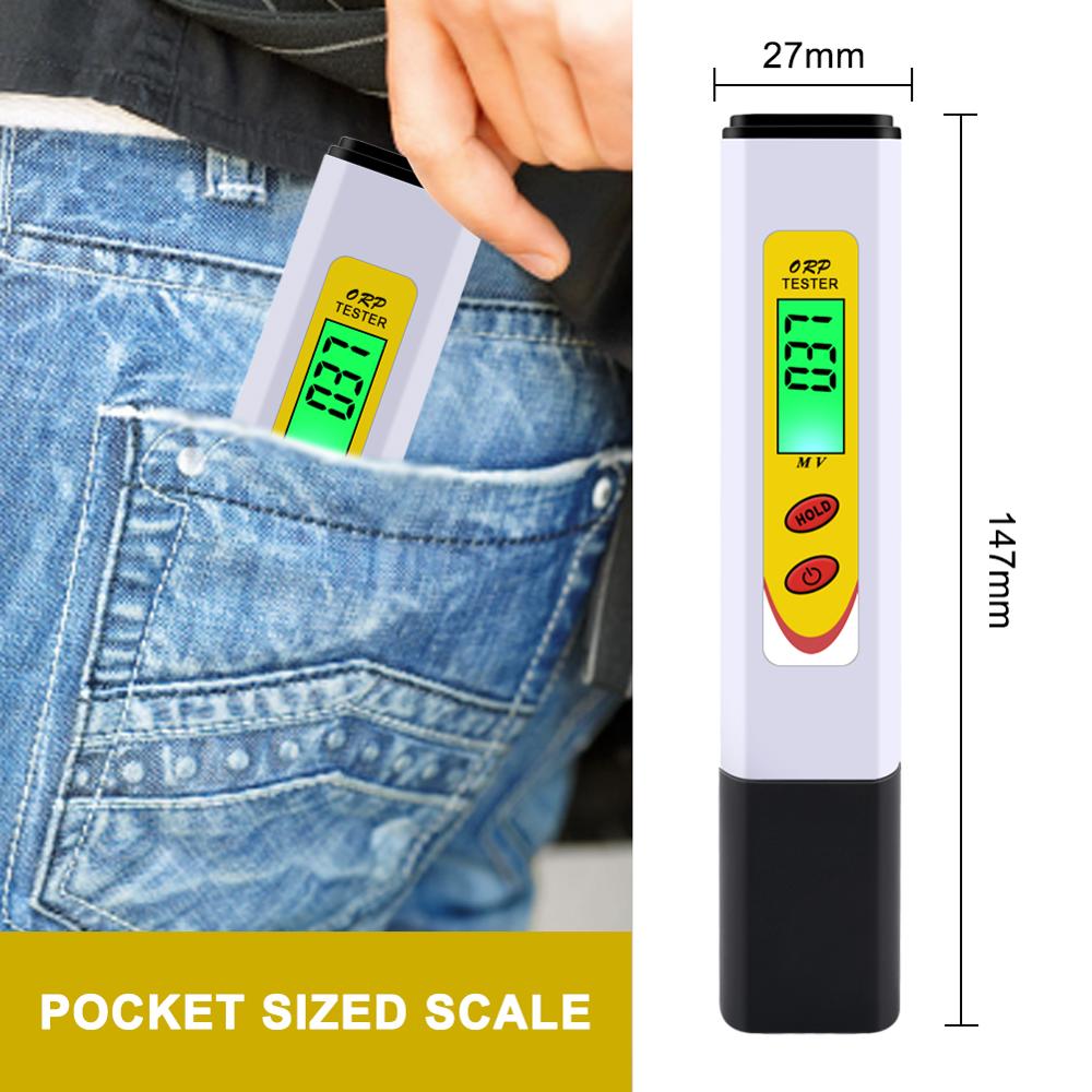 ORP Meter Aquarium water tester Drinking water Analyser Oxidation Reduction Device litmus Swimming Pools tester