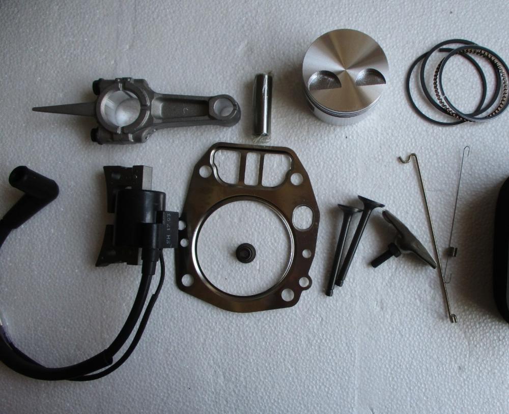 EH12 PISTON RING CONNECTING ROD CYLINDER HEAD GASKET IGNITION COIL VALVE SEAL SPRINGS ROCKER ARM PISOTN PIN MT-72FW GENERATOR