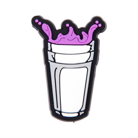 Breloques croco en forme de bouteille de bière et de vin rouge, accessoires de décoration pour chaussures, Bracelets pour enfants, 1 pièce: c0841